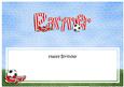 Happy Birthday Partner Matching Large Dl Insert