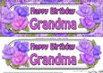 Large Dl Birthday Grandma Quick Card N 3D Decoupage