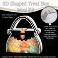 Time for Roses Handbag Shaped Treat or Favour Box Mini Kit