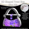 Time for Roses Handbag Shaped Treat or Favour Box Mini Kit