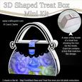 Time for Roses Handbag Shaped Treat or Favour Box Mini Kit
