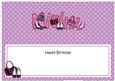 Happy Birthday Nicky Matching Large Dl Insert