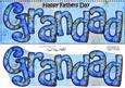 Large Dl Happy Fathers Day Grandad Card & 3D Decoupage