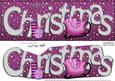 Large Dl Merry Christmas Quick Card 3D Decoupage