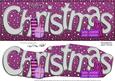 Large Dl Merry Christmas Quick Card 3D Decoupage