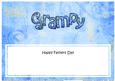 Happy Fathers Day Grampy Matching Large Dl Insert