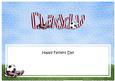 Happy Fathers Day Daddy Matching Large Dl Insert