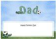 Happy Fathers Day Dad Matching Large Dl Insert