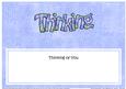 Thinking of You Matching Large Dl Insert
