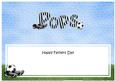 Happy Fathers Day Pops Matching Large Dl Insert