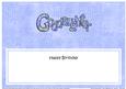 Happy Birthday Goddaughter Matching Large Dl Insert