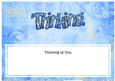 Thinking of You Matching Large Dl Insert