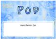 Happy Fathers Day Pop Matching Large Dl Insert