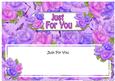 Just for You Large Dl Matching Insert