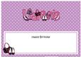 Happy Birthday Valerie Matching Large Dl Insert