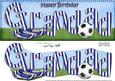 Happy Birthday Grandad Football Large Dl 3D Decoupage