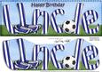 Happy Birthday Uncle Football Large Dl 3D Decoupage