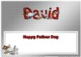Fathers Day David Gadgets & Gizmos Large Dl Insert