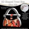 Butterfly Time Handbag Shaped Treat or Favour Box Mini Kit