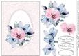 Posy & Pearls Quick Card with Decoupage