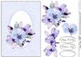 Posy & Pearls Quick Card with Decoupage