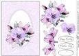 Posy & Pearls Quick Card with Decoupage