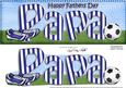Fathers Day Papa Football Matching Large Dl Insert