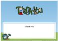 Thank You Gardening Matching Large Dl Insert