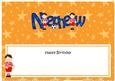 Birthday Nephew Boyz Matching Large Dl Insert