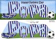 Large Dl Fathers Day Popa Football Card & 3D Decoupage