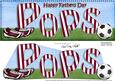 Large Dl Fathers Day Pops Football Card & 3D Decoupage