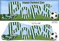 Large Dl Fathers Day Pops Football Card & 3D Decoupage