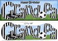 Large Dl Birthday Grandpa Football Card & 3D Decoupage