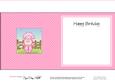 Bon Bon Poodle & Postbox Matching Square Insert