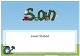 Birthday Son Gardening Matching Large Dl Insert