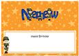 Boyz Birthday Nephew Army Boy Matching Large Dl Insert