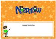 Boyz Birthday Nephew Pop Star Matching Large Dl Insert