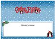 Christmas Sister & Partner Matching Large Dl Insert