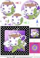 Coffee Time Quick Card with Circle Pyramage