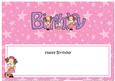 Girlz Birthday Pirates Large Dl Matching Large Dl Insert