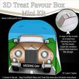 3D Transport Rolls Royce Car Treat or Favour Box Mini Kit