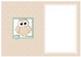 A5 What a Hoot Owl Birthday Matching Insert