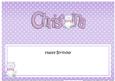 Birthday Christina Cat Large Dl Matching Insert