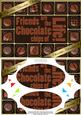 A5 Chocolate Greetings Scallop Corners N Pyramage