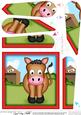 Gi Gi the Horse Fan Pyramage Topper