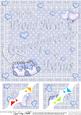 8 x 8 New Baby Boy Twins Grandparents Scalloped Corner