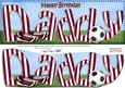 Large Dl Birthday Daddy Football Quick Card & 3D Decoupage