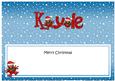 Merry Christmas Kyle Robins Matching Large Dl Insert