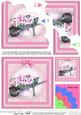 Flower Filled Wheelbarrow Quick Card N Shell Corner Stacker