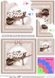 Flower Filled Wheelbarrow Quick Card N Shell Corner Stacker